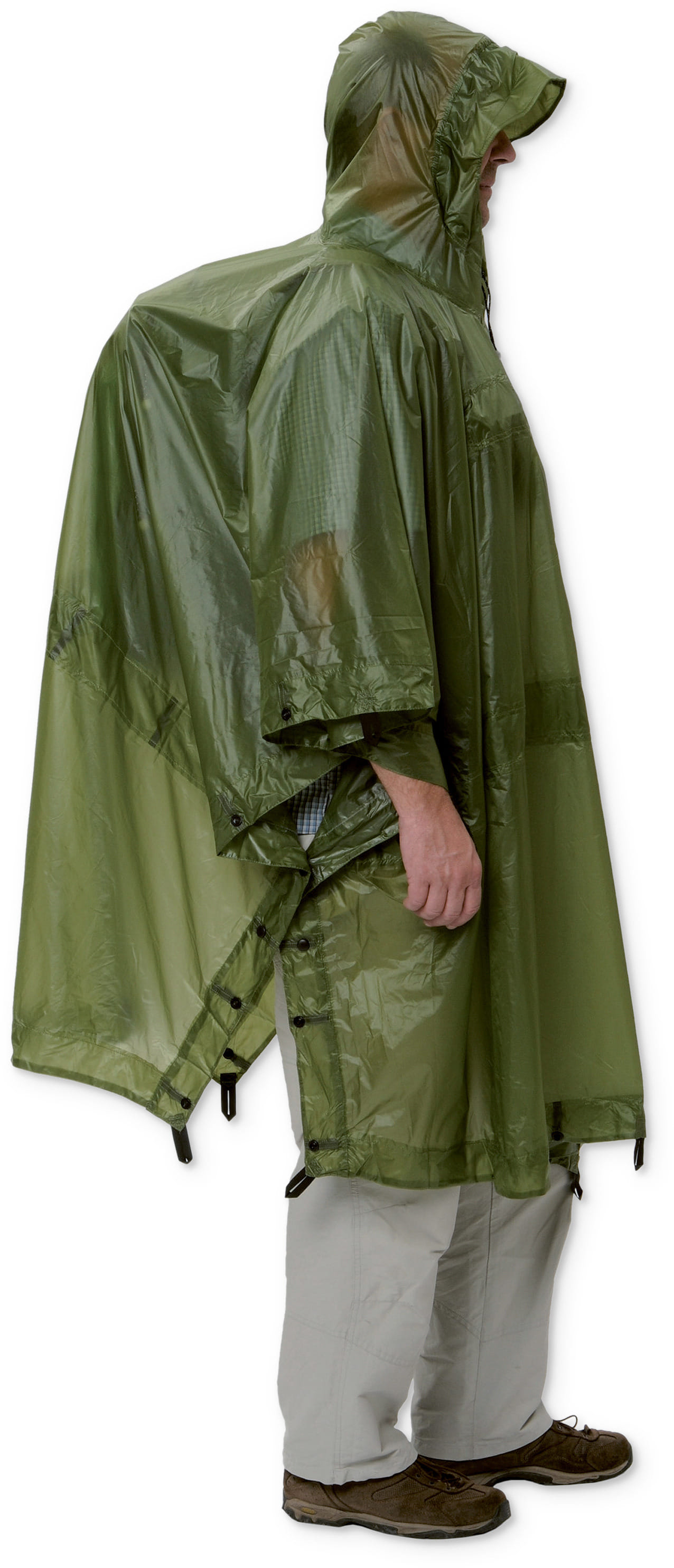 BLESS Nº27 Eased Up　Poncho Exped Bivy-Poncho UL getaped Poncho one size green - Transa.ch