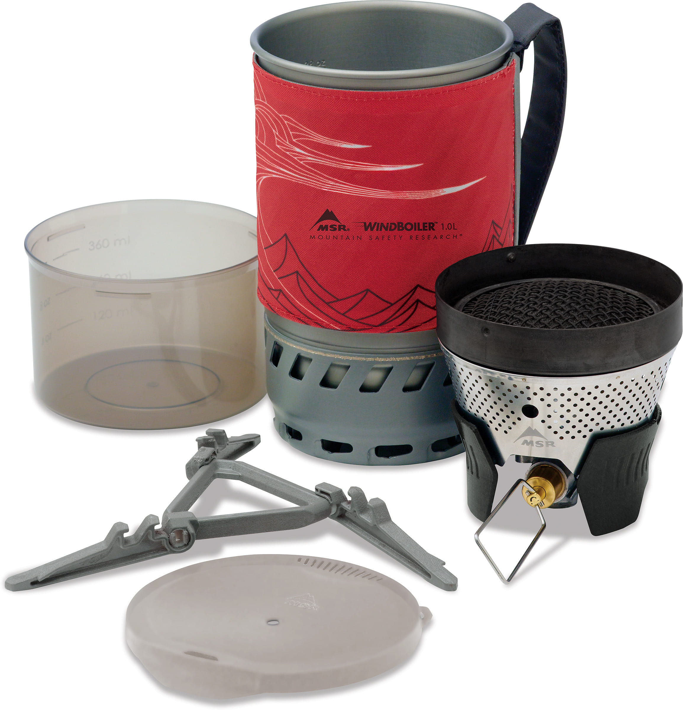 MSR WindBurner Personal Stove System Gaskocher red ohne Grösse