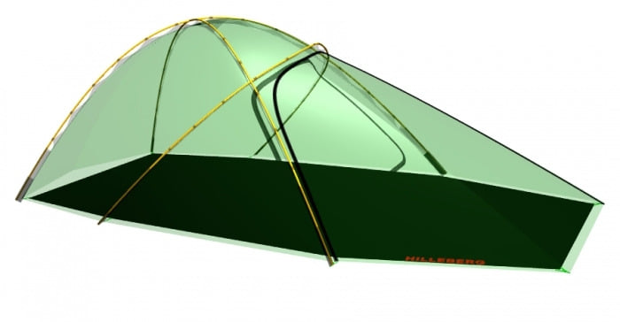 Hilleberg Jannu Dome tent grün 2 Persons - Transa.ch