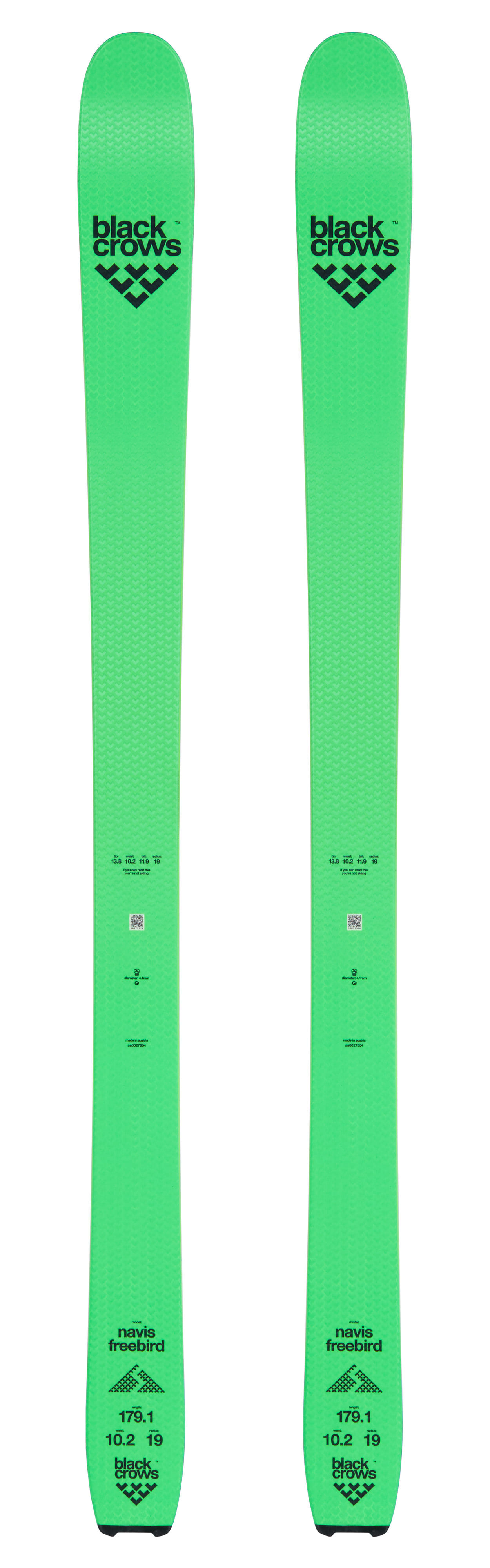 Black Crows Navis Freebird Freeride skis green 179 cm - Transa.ch