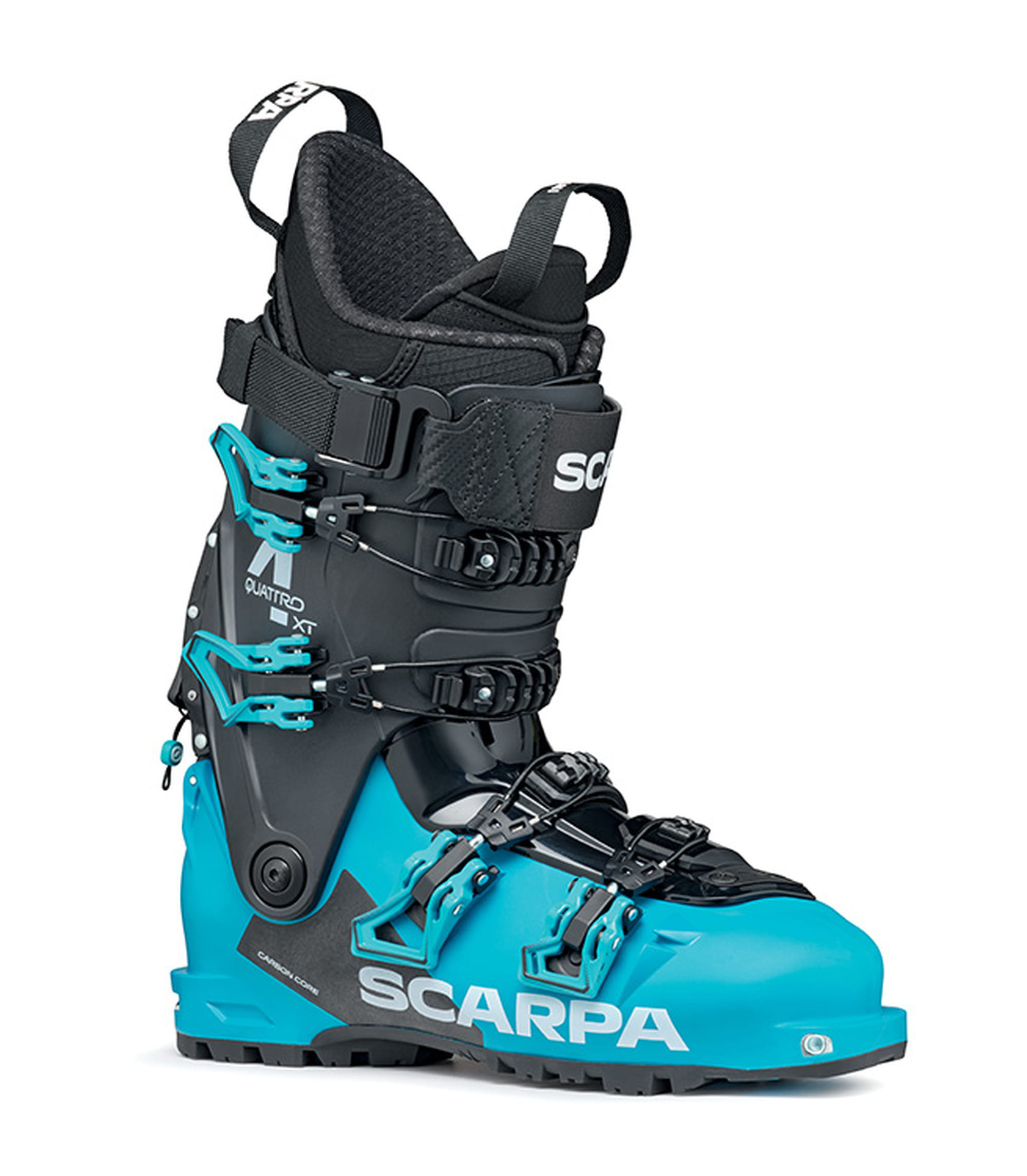 SCARPA Quattro XT 26.0 青 Scarpa 4-Quattro XT Ski boots ocean/blue 26.0 - Transa.ch