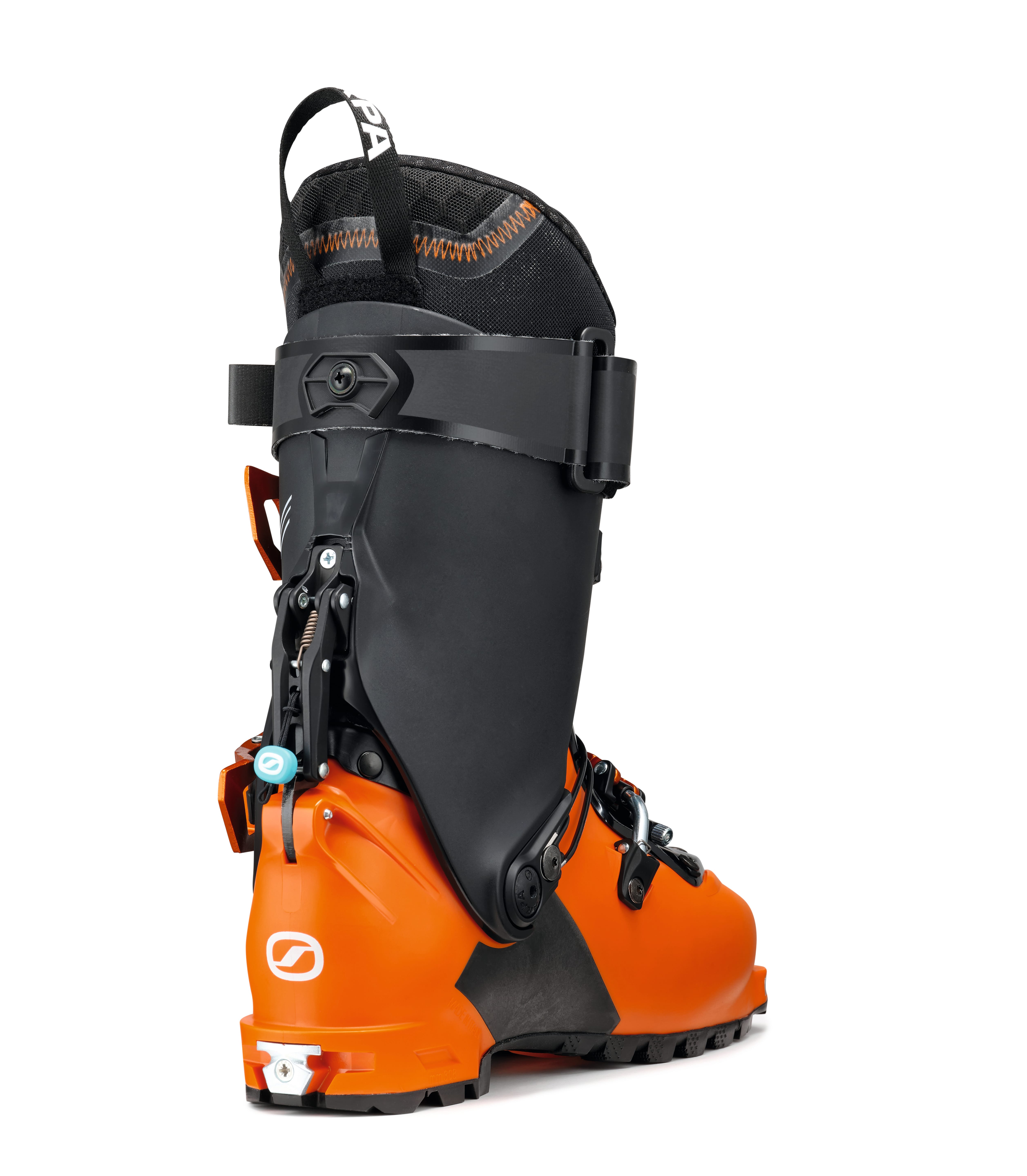 Scarpa Maestrale Skischuhe orange/black 26.0 - Transa.ch