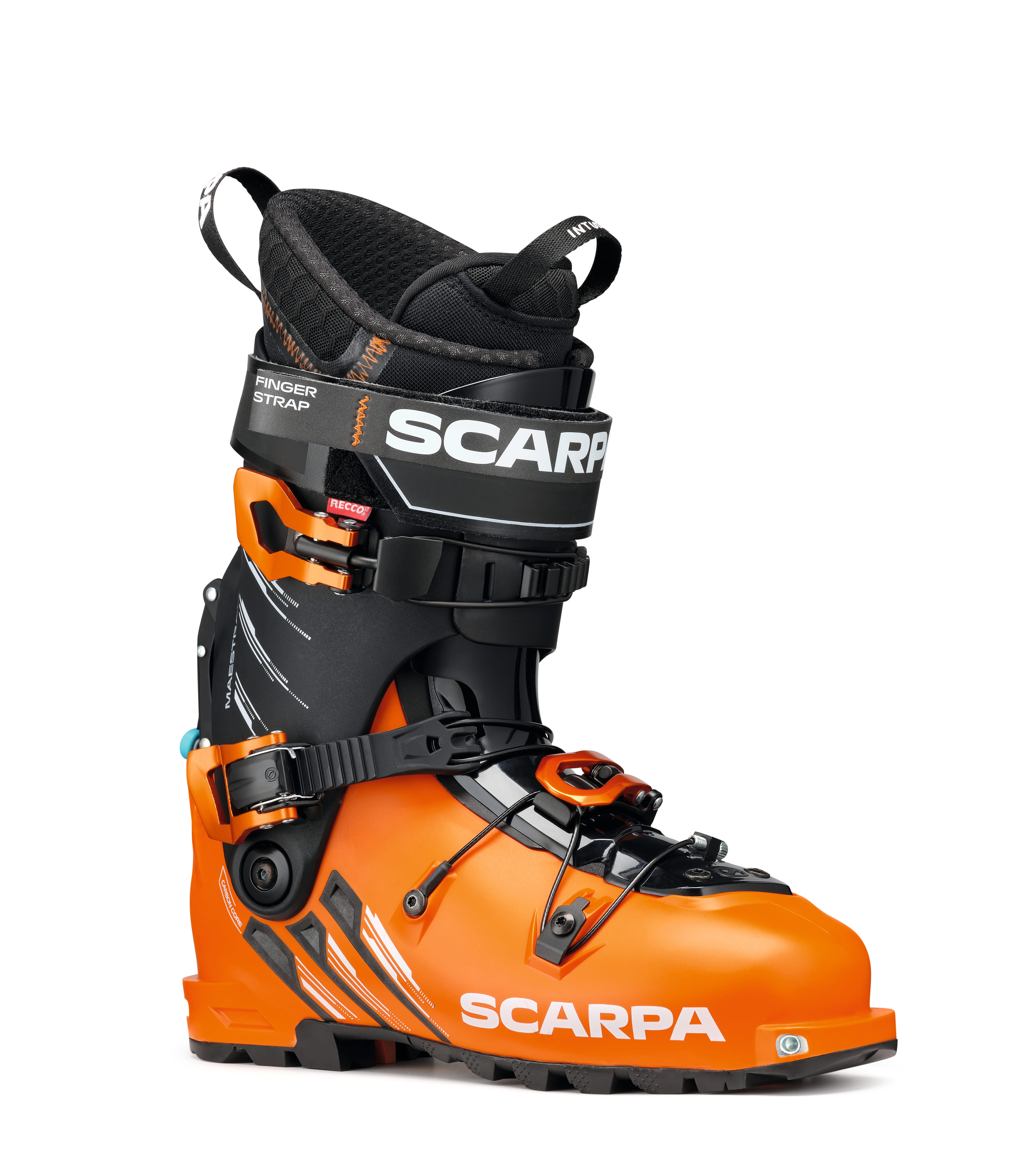 Scarpa Maestrale Ski boots orange/black 29.0 - Transa.ch