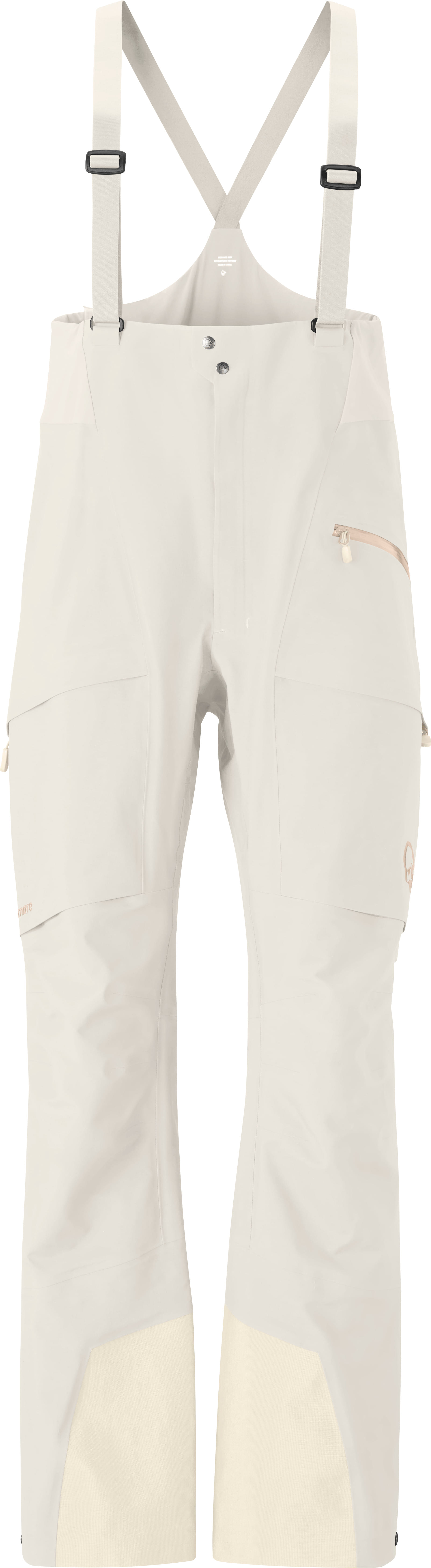 Norrona more GTX Salopette W's Ski pants oatmeal M - Transa.ch
