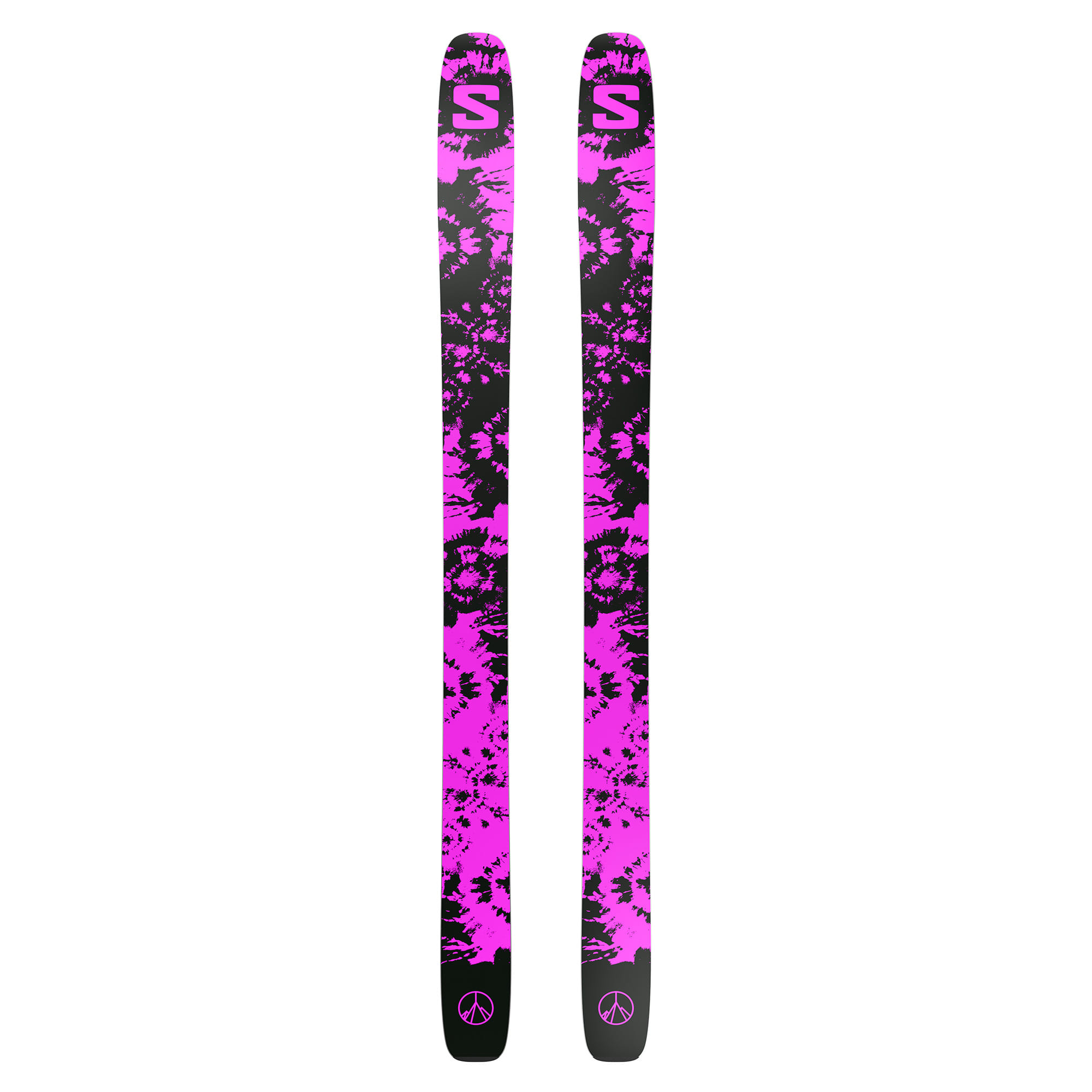 Salomon QST X Freeride Ski black/shocking pink/lunar 184 cm