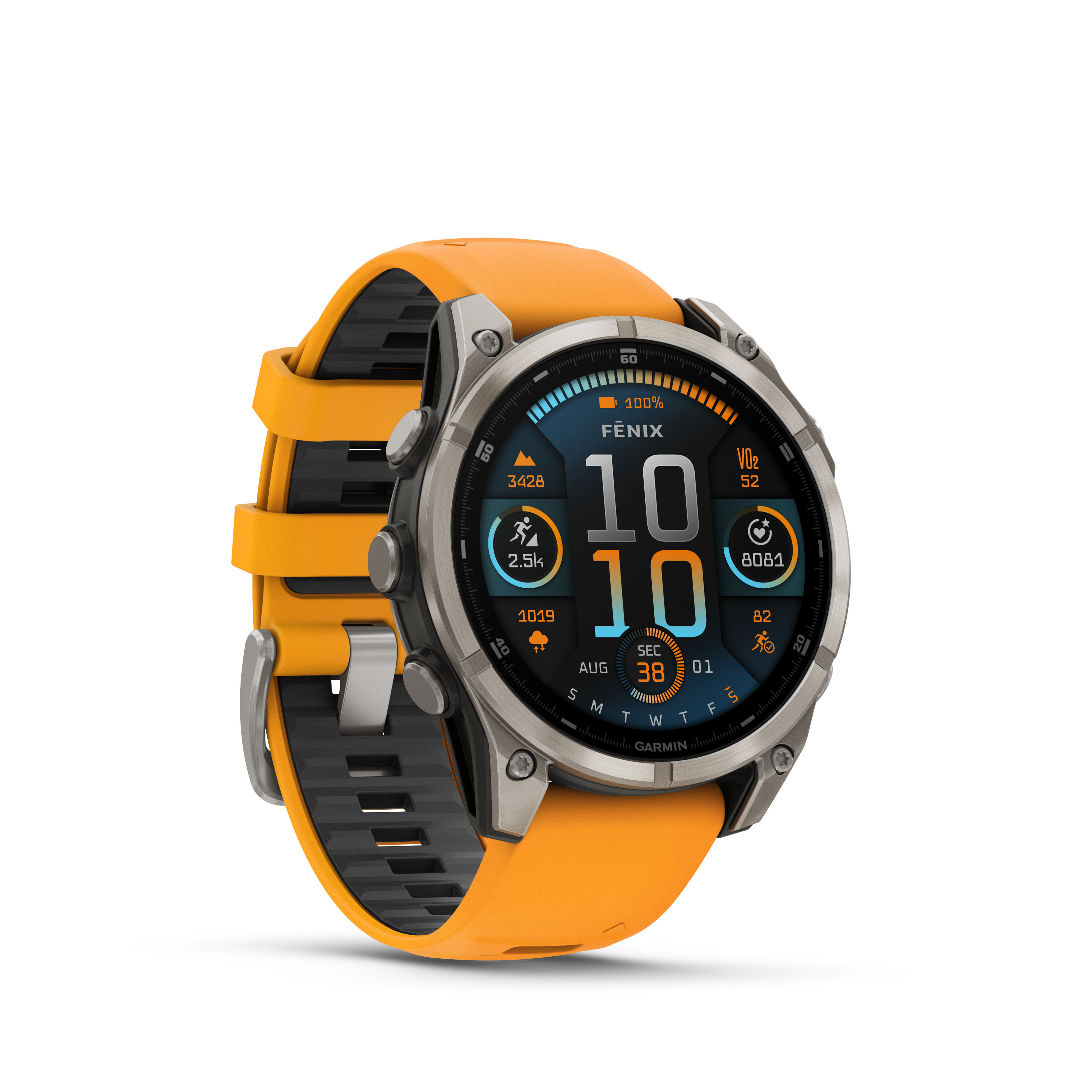 Garmin fenix 8 - 47 mm AMOLED Sapphire sports watch graphit