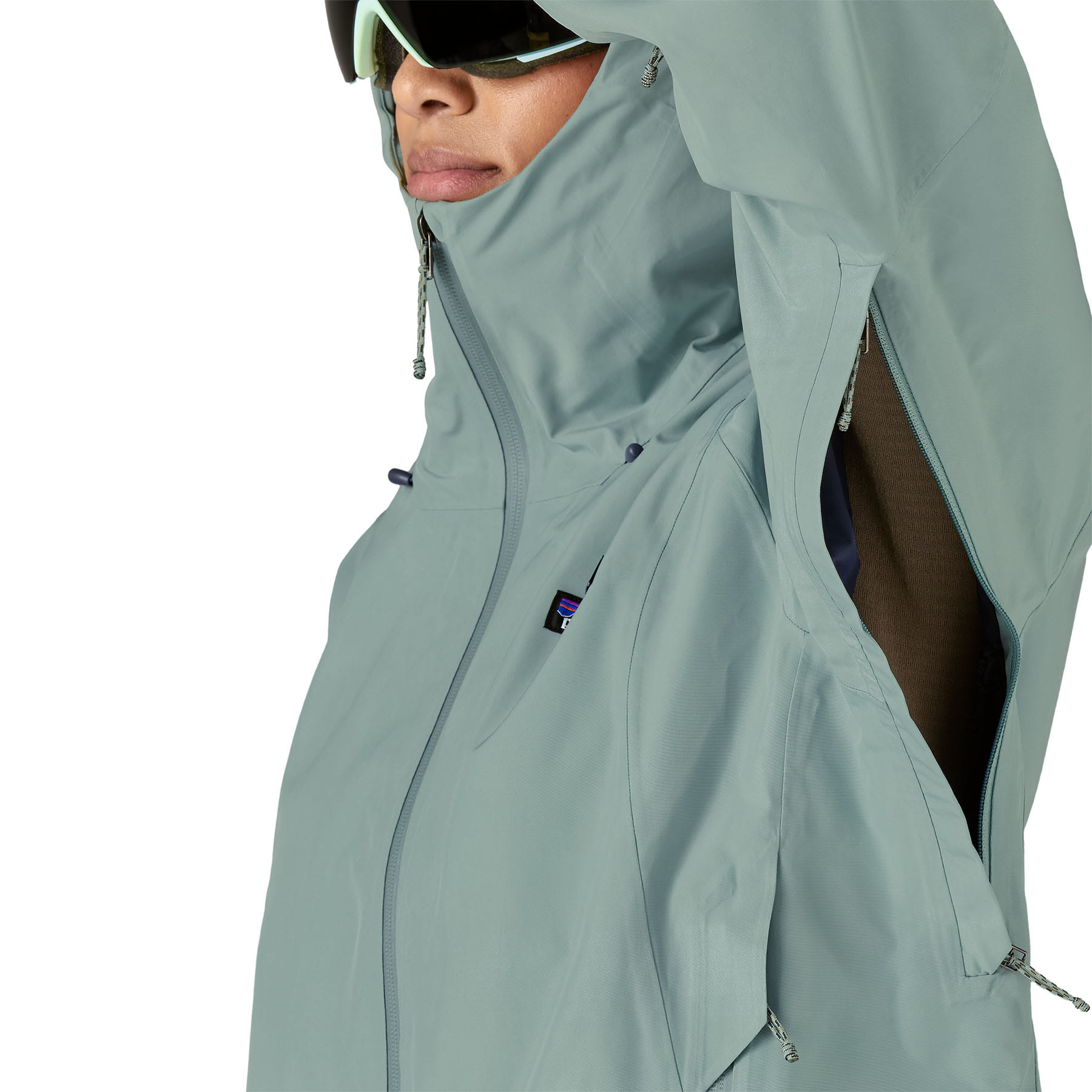 Patagonia W's Storm Shift Jkt Ski jacket thermal blue XL - Transa.ch