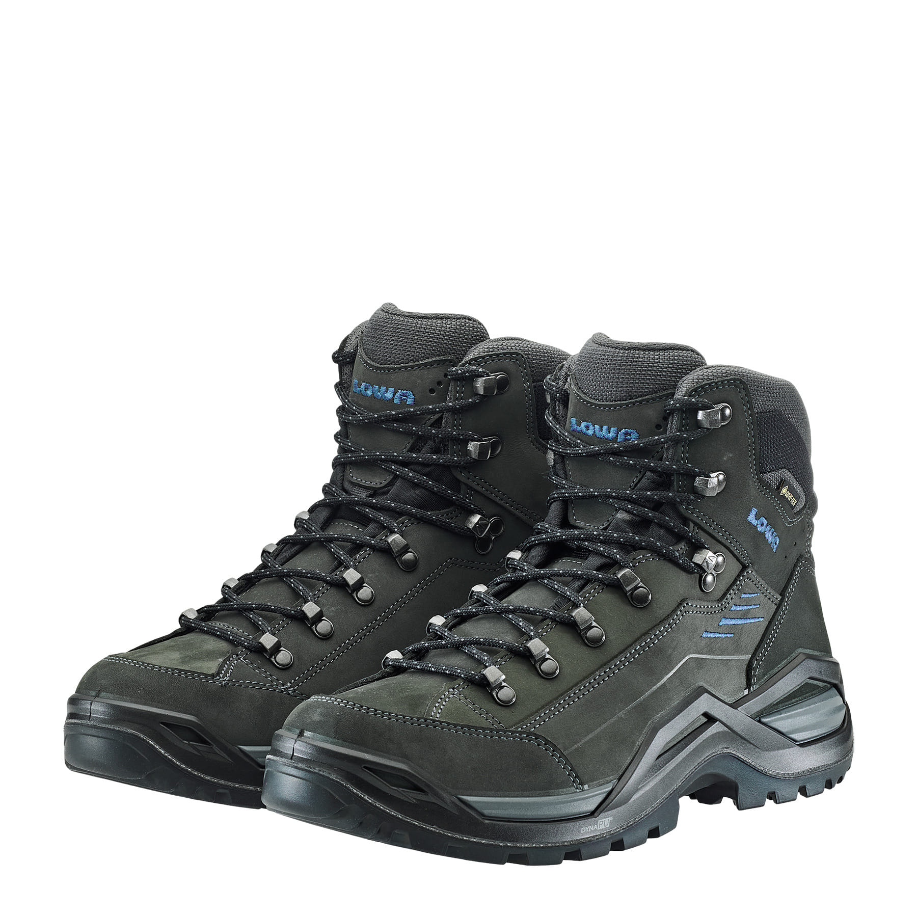 Lowa Renegade Evo GTX MID Hiking boots anthrazit/stahlblau 10.0 UK