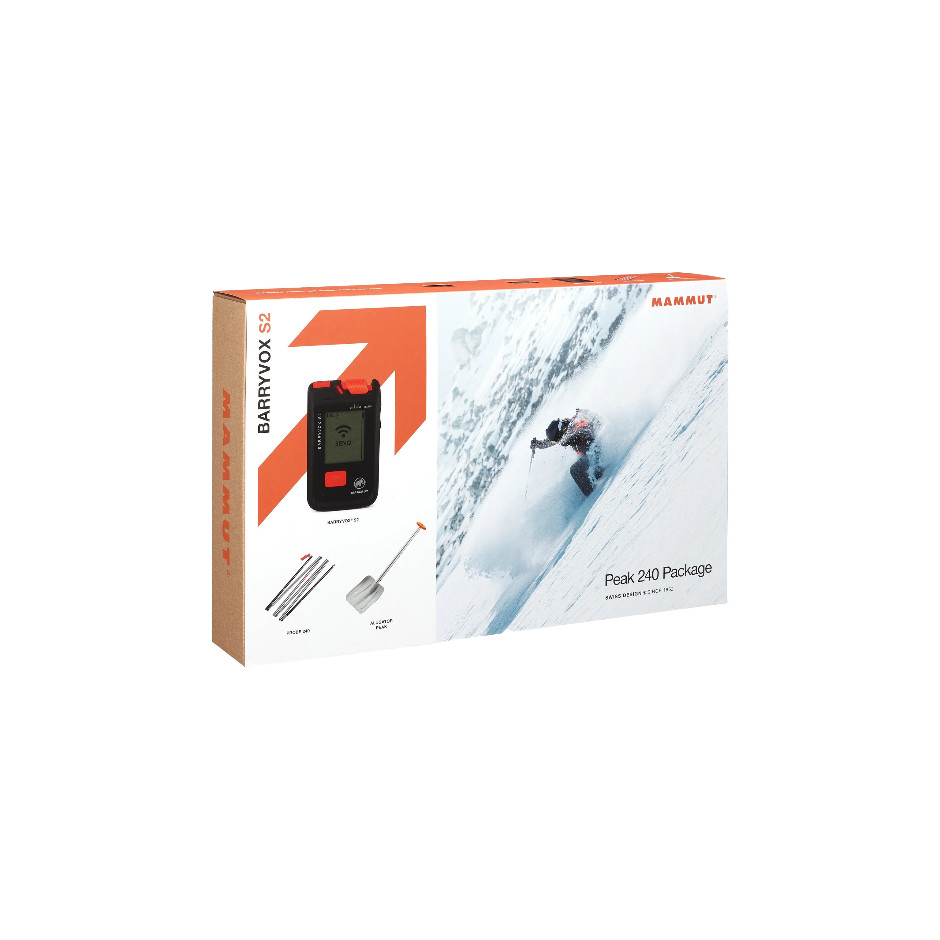 スキー・スノーボードアクセサリー MAMMUT Barryvox / BCA /  Mammut Barryvox S2 Peak 240 Package Avalanche transceivers one