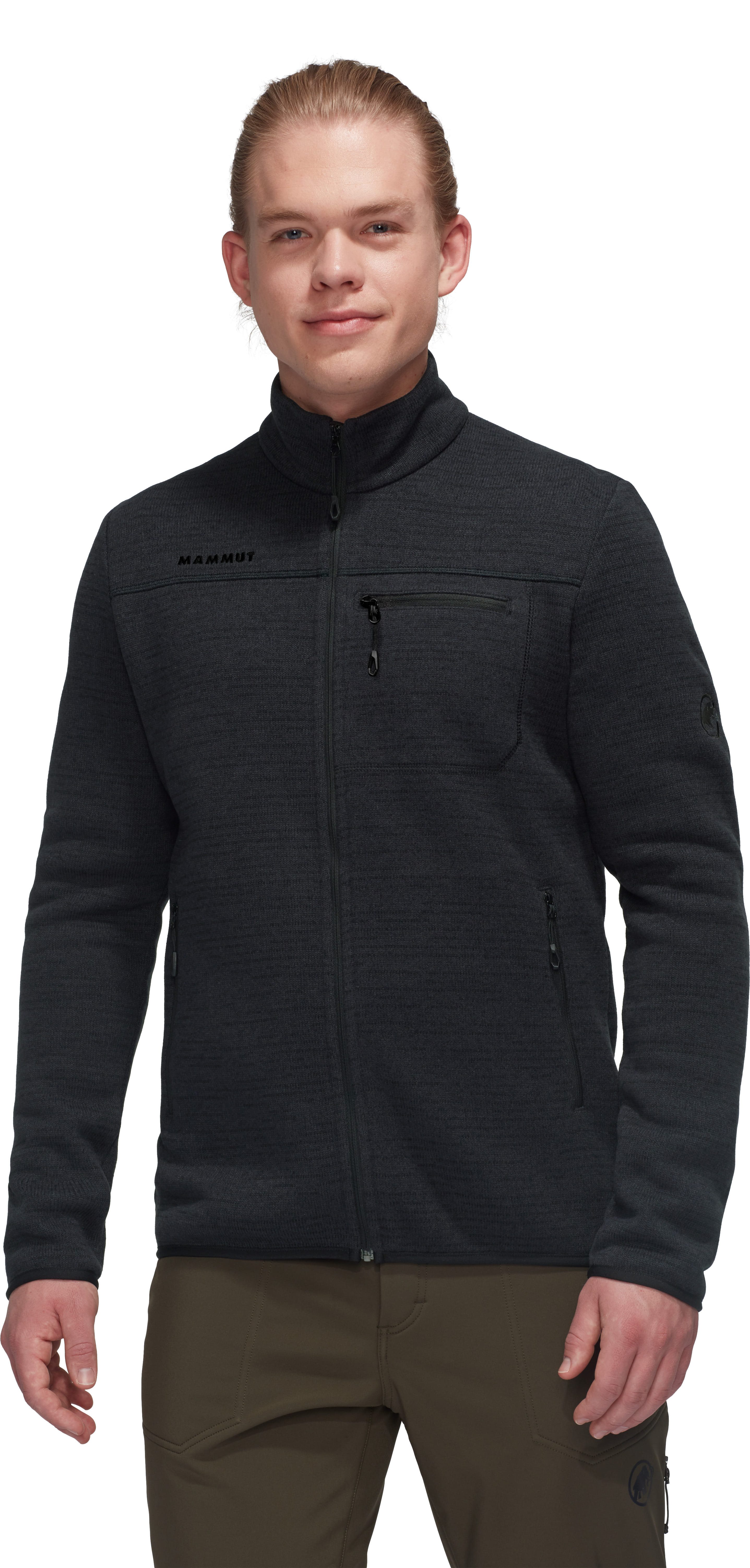 Mammut Arctic IV ML Jacket Men Fleece jacket black mélange XL