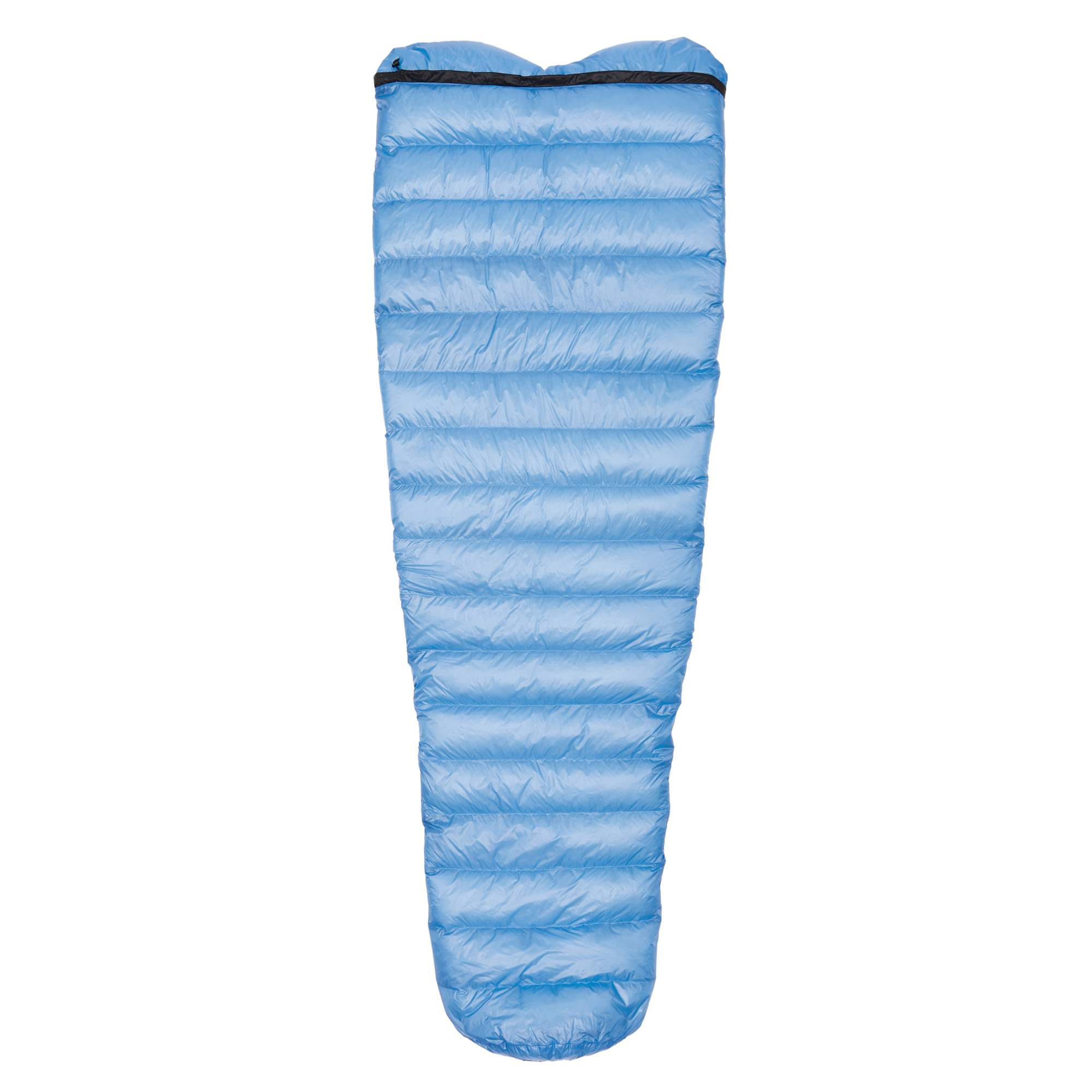 アウトドア寝具 WESTERN MOUNTAINEERING NanoLite Western Mountaineering NanoLite Down sleeping bag sky blue/black M