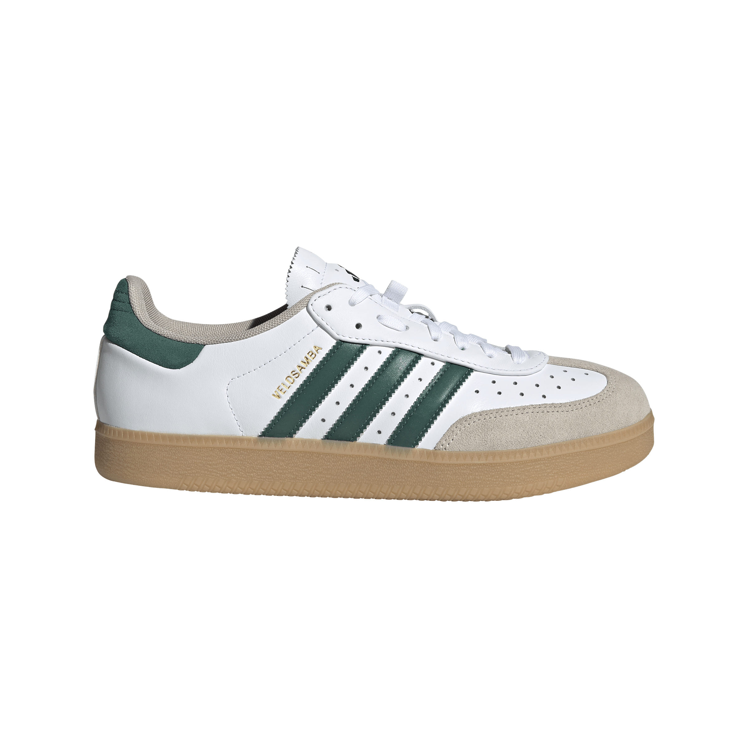 Adidas Velosamba Leather Cycling shoes ftwr white/collegiate green