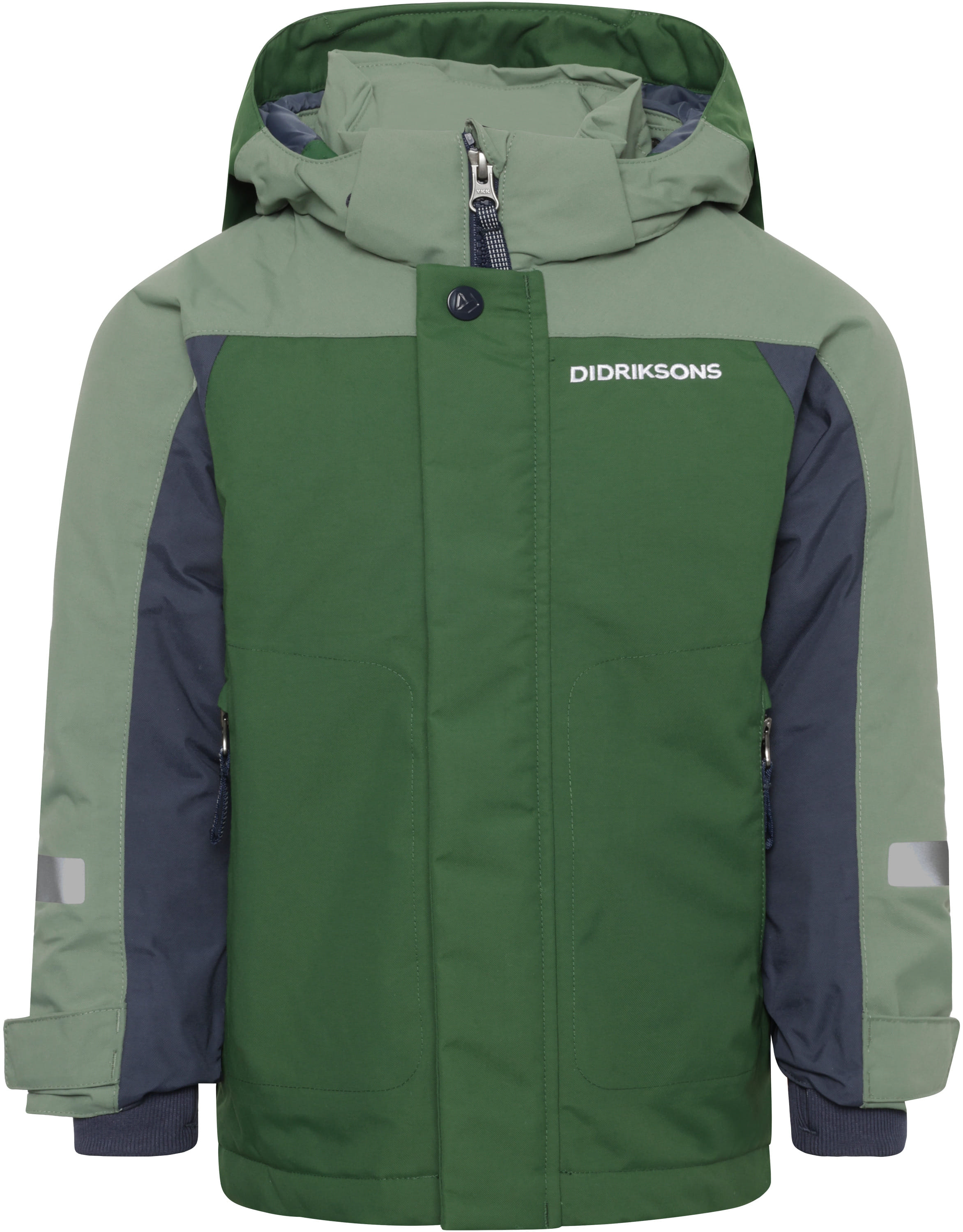 Didriksons Neptun Kids Jacket 4 Skijacke pine green 90 Kinder