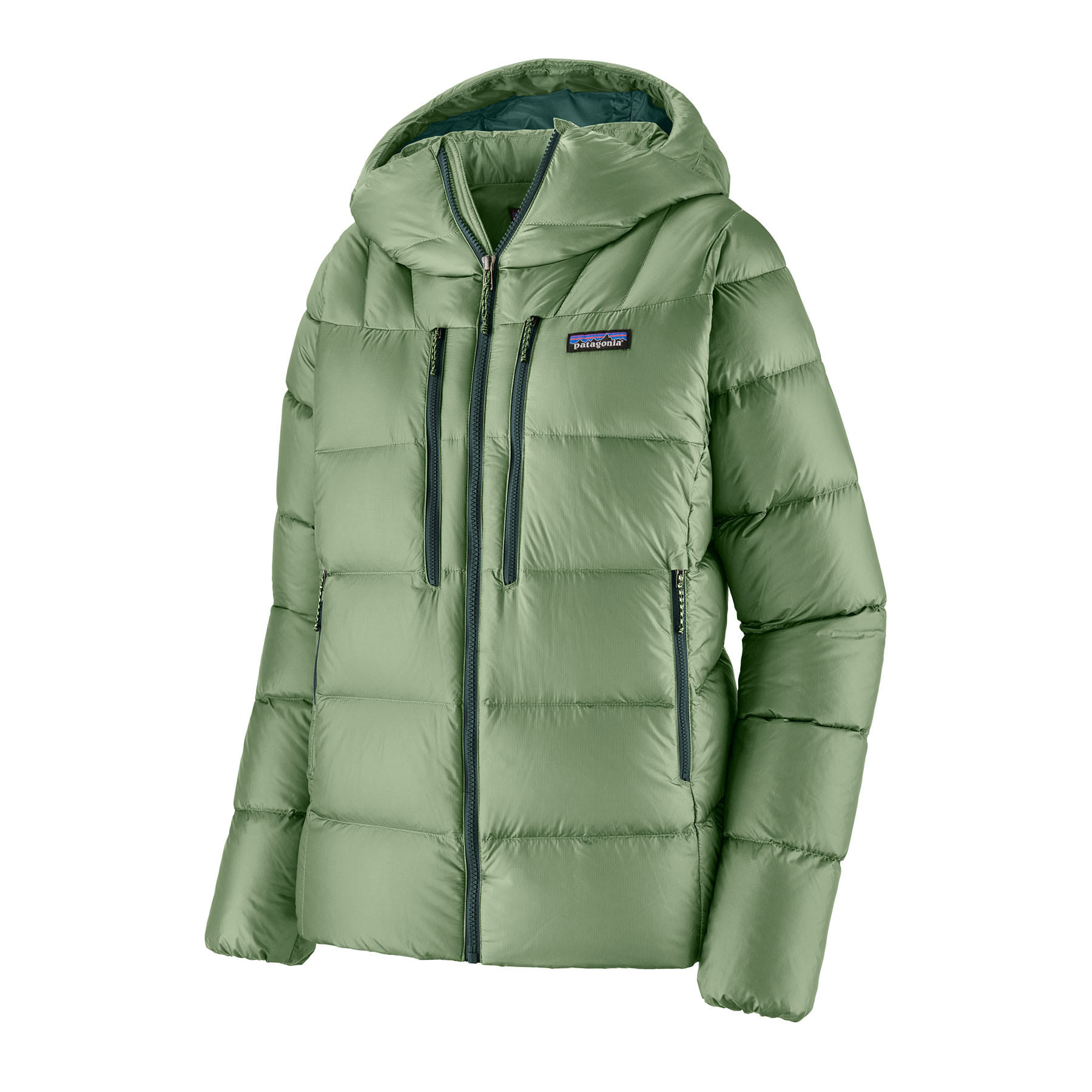 Patagonia W's Fitz Roy Down Hoody Down jacket ellwood green L Patagonia W's Fitz Roy Down Hoody Down jacket ellwood green L