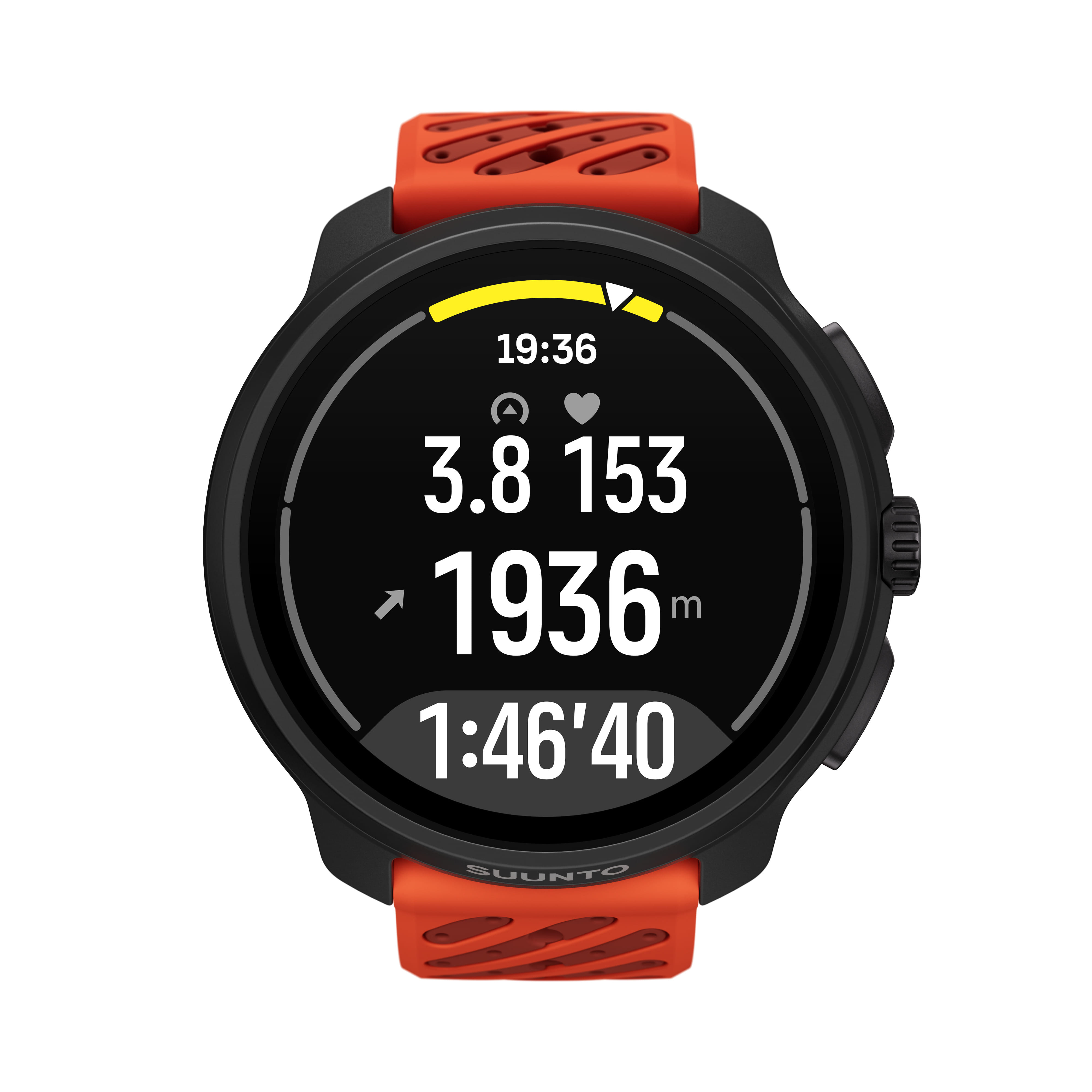 Suunto Race 2 Sportuhr one size coral orange - Transa.ch
