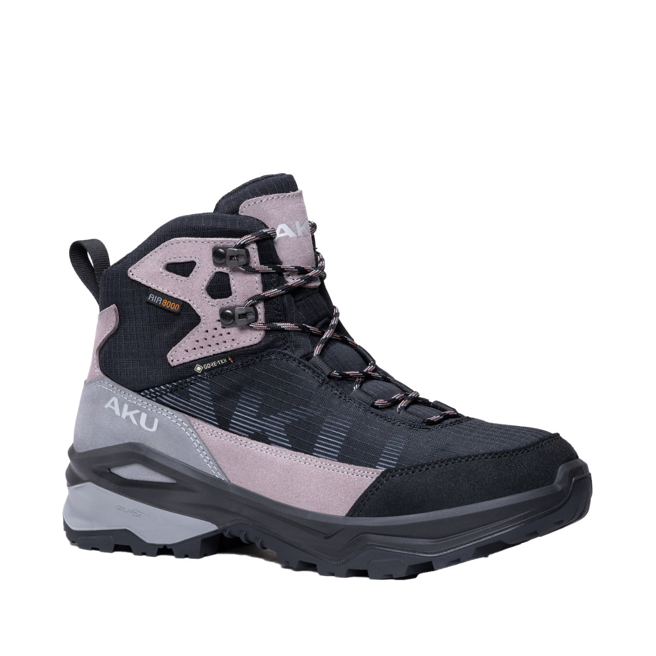 Aku Adapta Light GTX W's Wanderschuhe black/dust pink 5.0 UK - Transa.ch