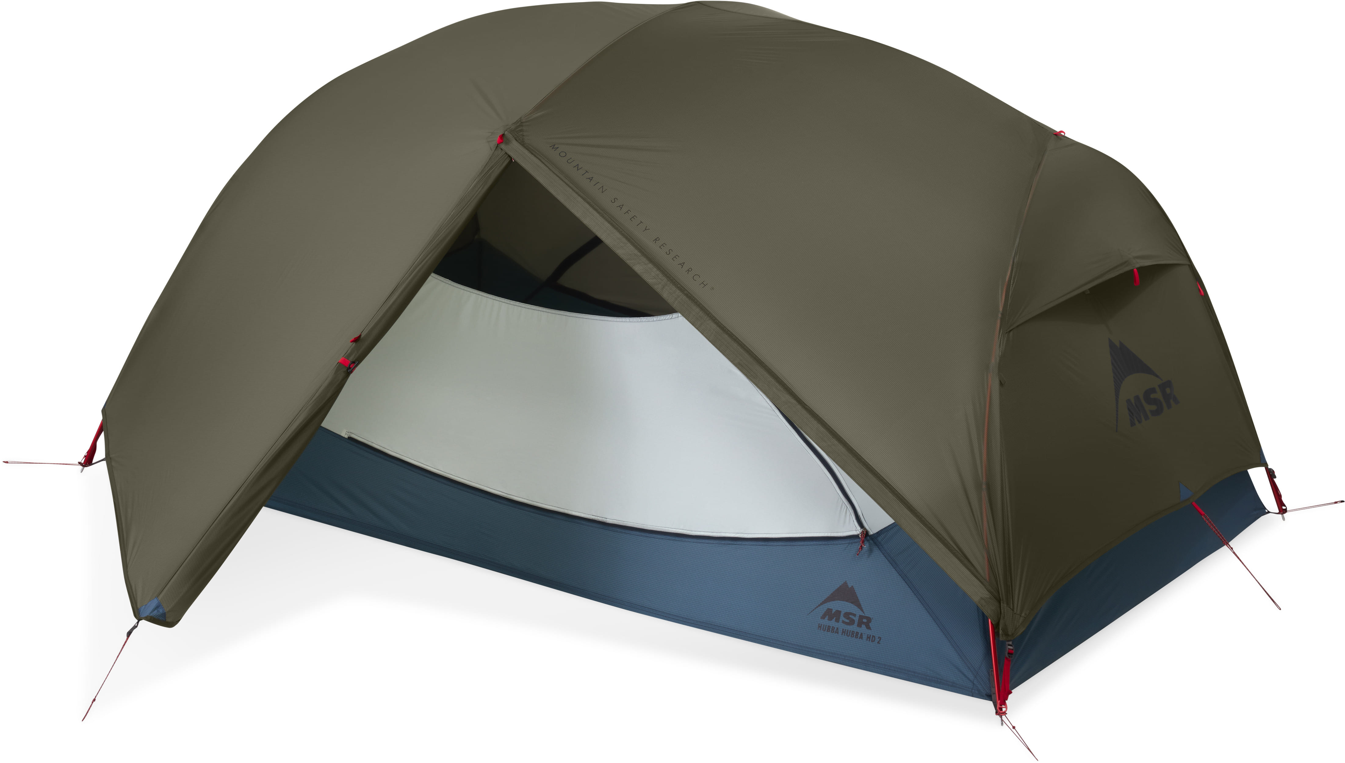 MSR HUBBA HUBBA HP ハバハバ カーキ MSR Hubba Hubba HD 2P Kuppelzelt green 2 Personen - Transa.ch