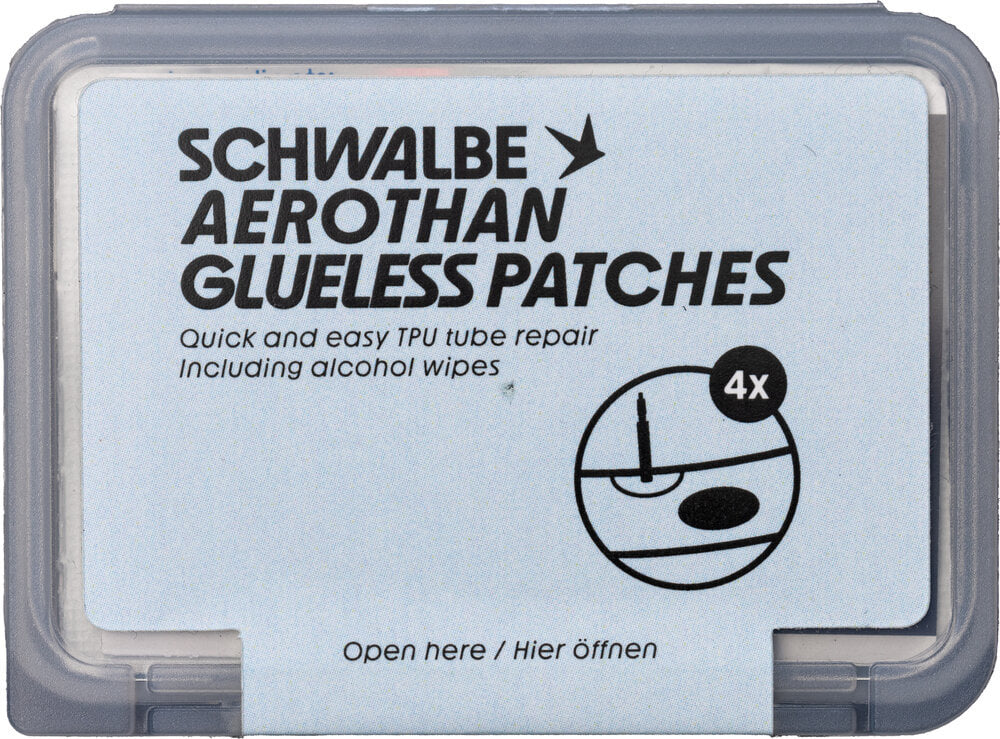 Schwalbe Aerothan Glueless Patches Bicycle repair kit sky-blue no size ...