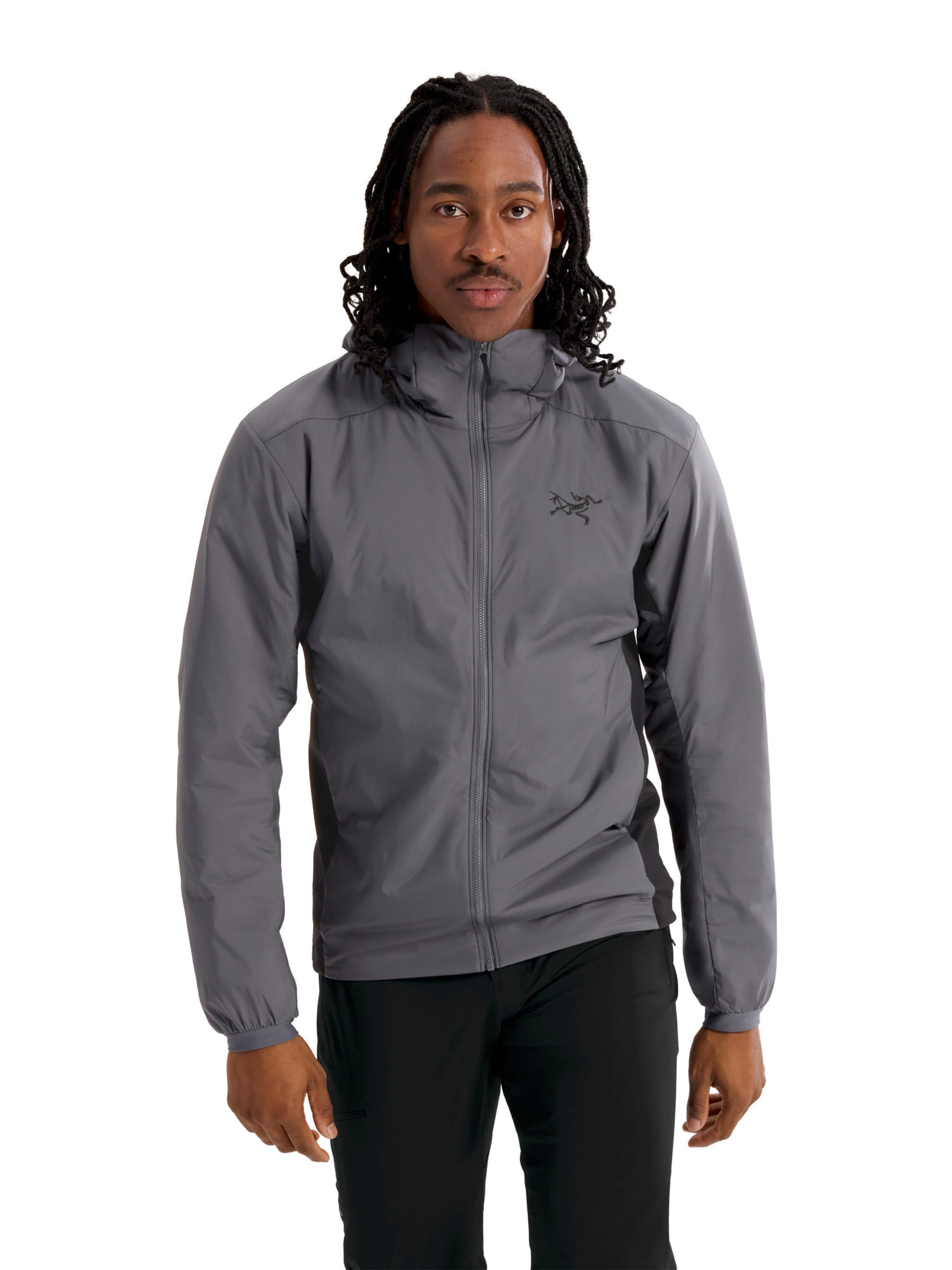 Arc'teryx Atom Hoody M Insulated jacket cloud/black L - Transa.ch