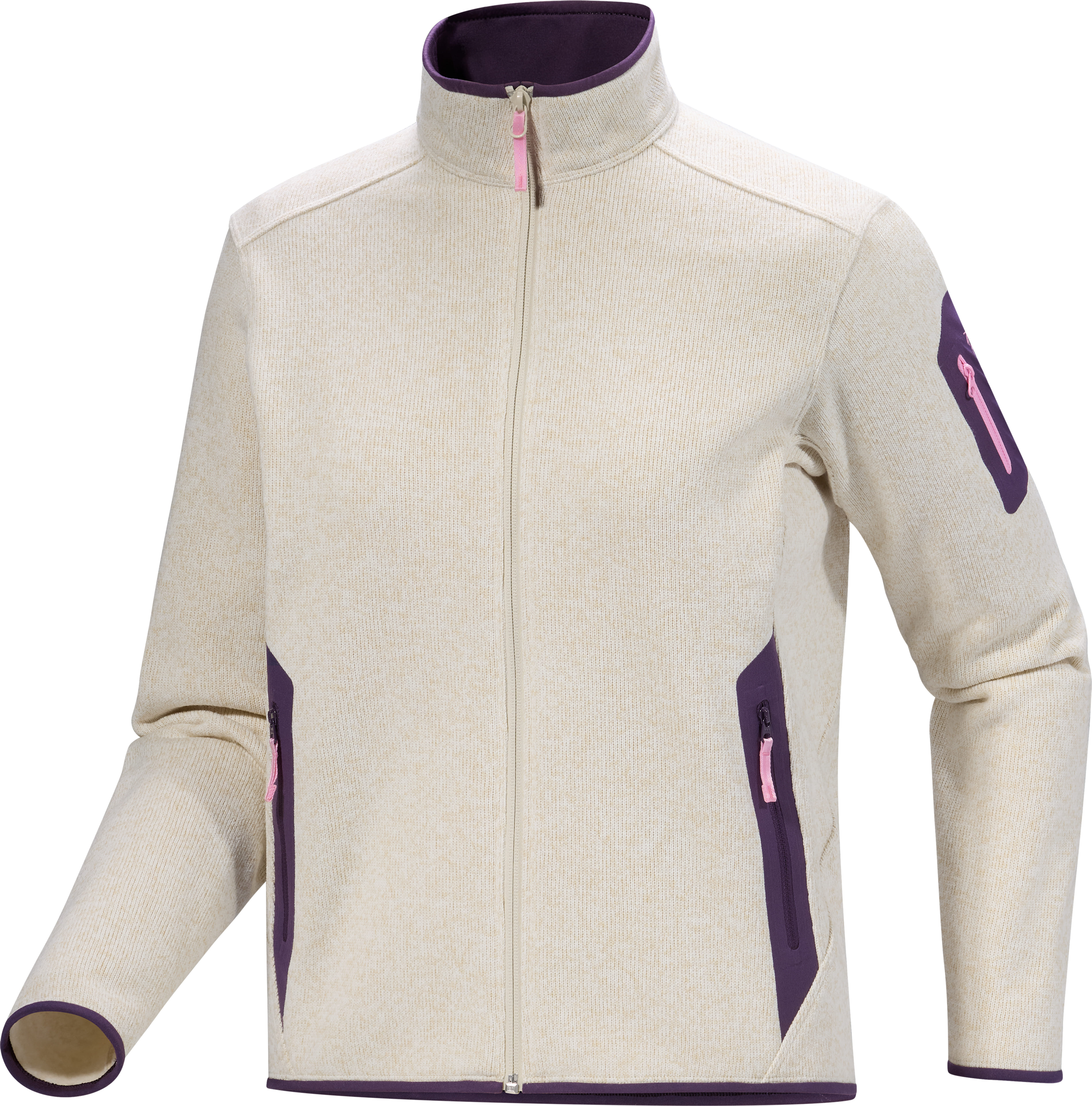 Arc'teryx Covert Cardigan W Fleece jacket cosmic bloom heather XS