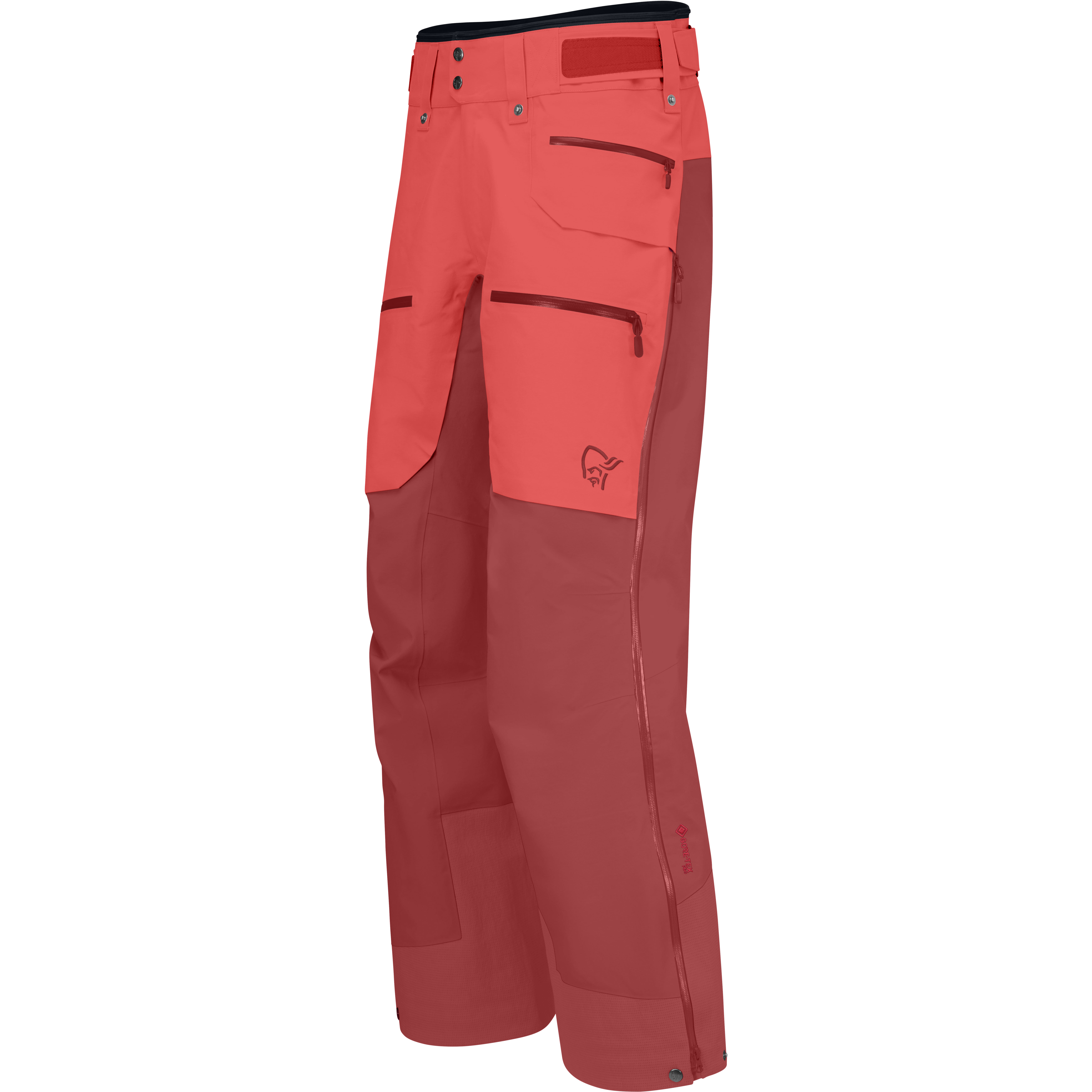 Norrona lofoten GTX Pro Pants M's Ski pants baked apple/port XL