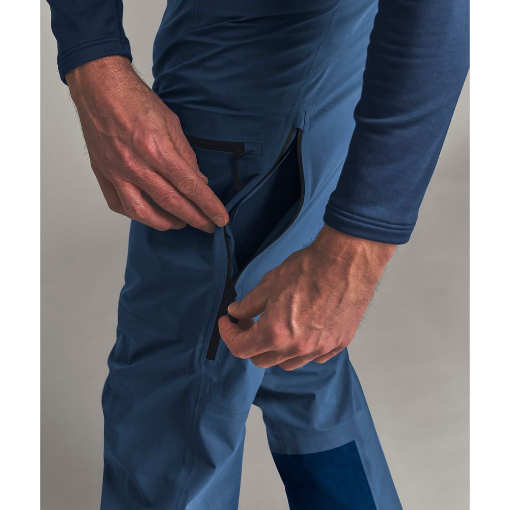 Ortovox Ortler GTX Pants M Skihose blue nunatak XL - Transa.ch