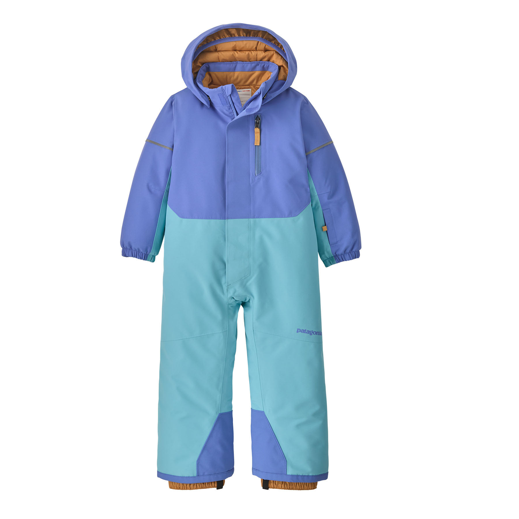 Patagonia Baby Snow Pile One-Piece Ski suit diver blue 12-18