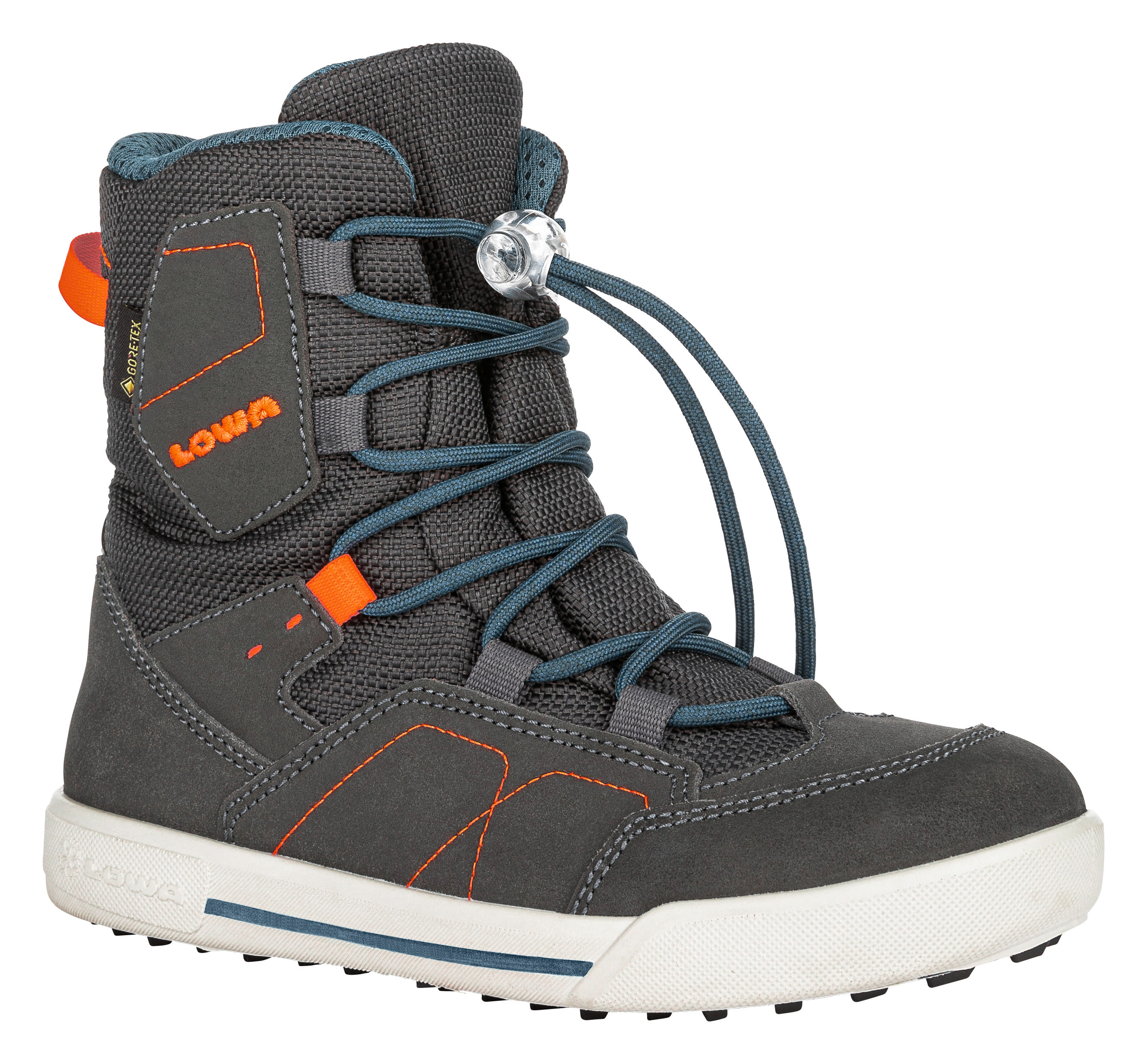 Lowa Raik GTX HI JR Winterschuhe anthracite/patrol 28.0 - Transa.ch